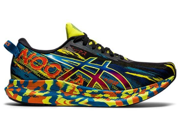 ASICS SHOES | NOOSA TRI 13 - Black/Sour Yuzu