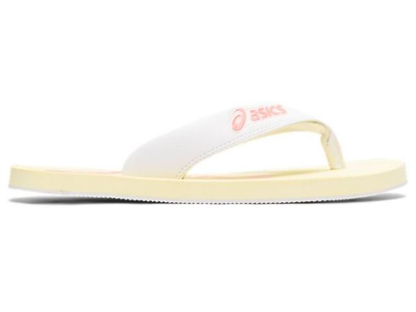 ASICS SHOES | FLIP FLOP - White/Guava