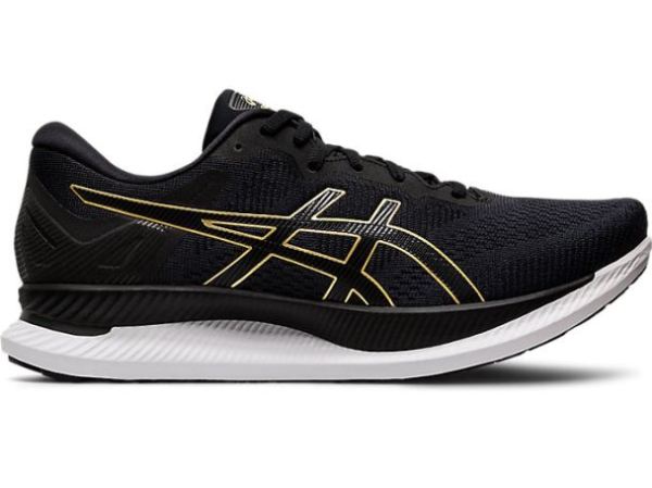 ASICS SHOES | GLIDERIDE - Black/Pure Gold