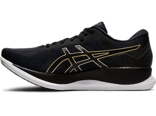 ASICS SHOES | GLIDERIDE - Black/Pure Gold