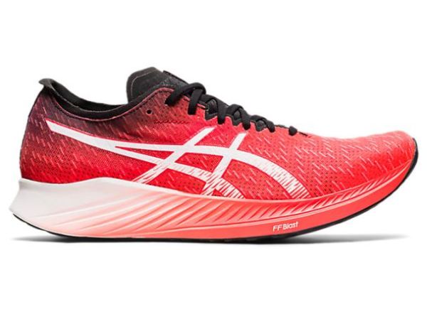 ASICS SHOES | MAGIC SPEED - Sunrise Red/White