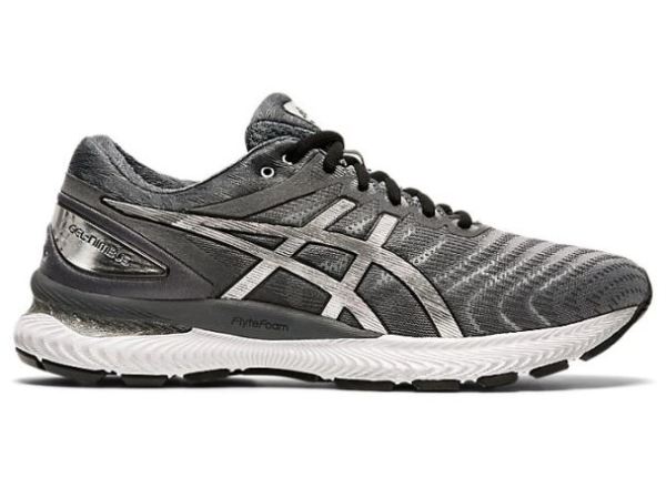 ASICS SHOES | GEL-NIMBUS 22 Platinum - Carrier Grey/Pure Silver