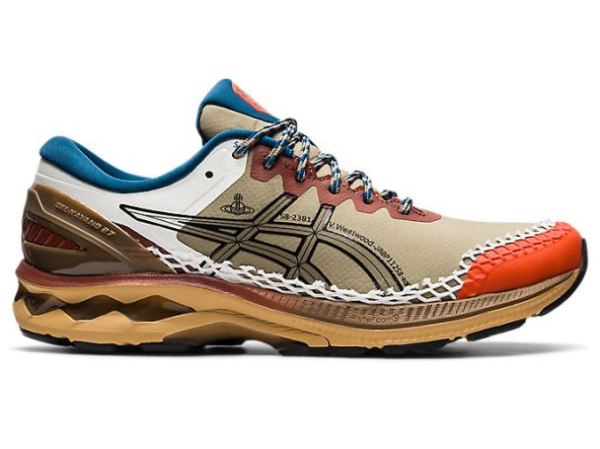 ASICS SHOES | GEL-KAYANO 27 DE - Lichen Green/Ox Brown