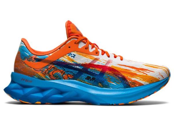 ASICS SHOES | NOVABLAST - Digital Aqua/Marigold Orange