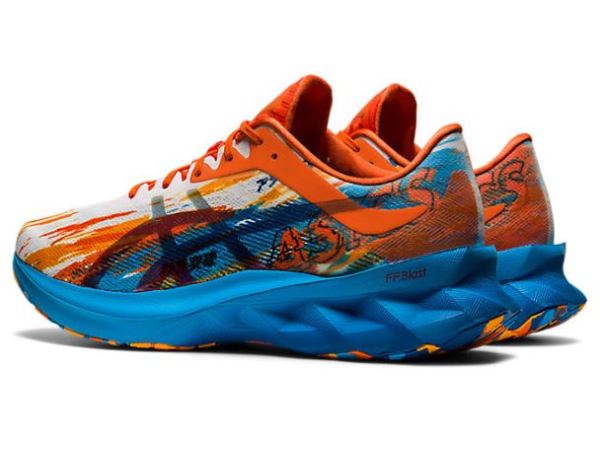 ASICS SHOES | NOVABLAST - Digital Aqua/Marigold Orange