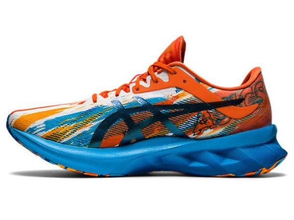 ASICS SHOES | NOVABLAST - Digital Aqua/Marigold Orange