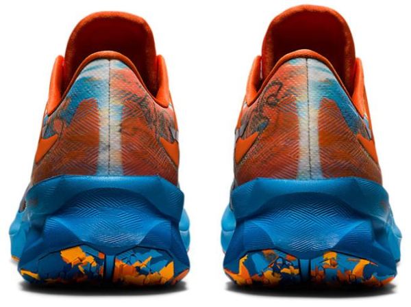 ASICS SHOES | NOVABLAST - Digital Aqua/Marigold Orange