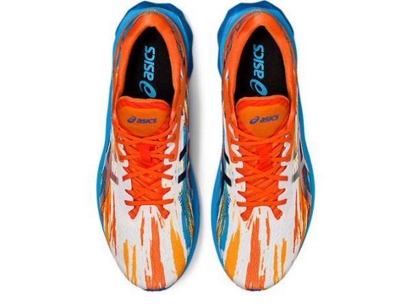 ASICS SHOES | NOVABLAST - Digital Aqua/Marigold Orange