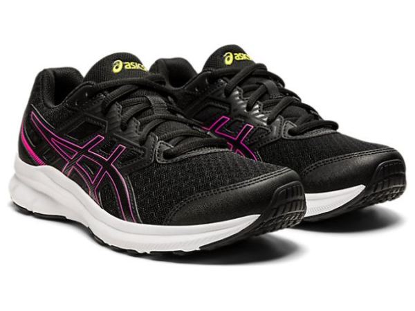 ASICS SHOES | JOLT 3 - Black/Hot Pink
