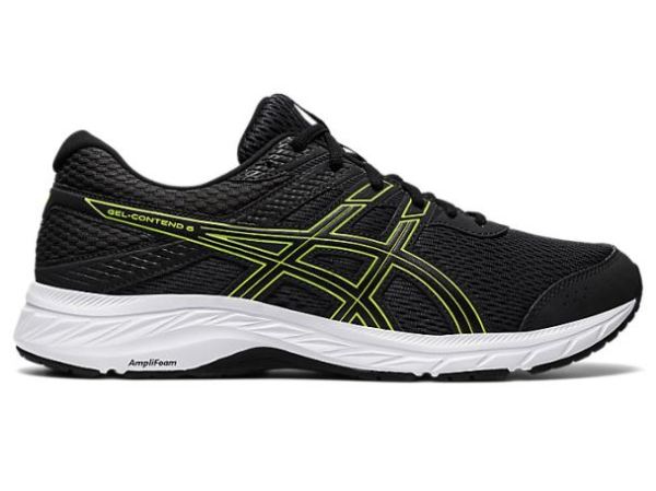 ASICS SHOES | GEL-CONTEND 6 - Graphite Grey/Lime Zest