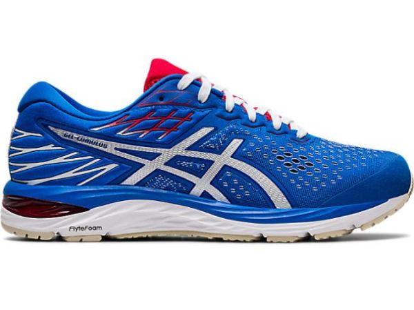 ASICS SHOES | GEL-Cumulus 21 Retro Tokyo - Electric Blue/White