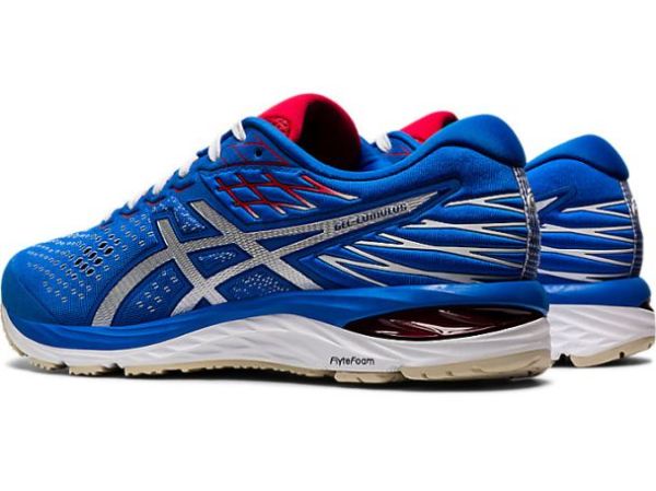 ASICS SHOES | GEL-Cumulus 21 Retro Tokyo - Electric Blue/White
