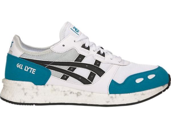 ASICS SHOES | HYPER GEL-LYTE - White/Teal Blue