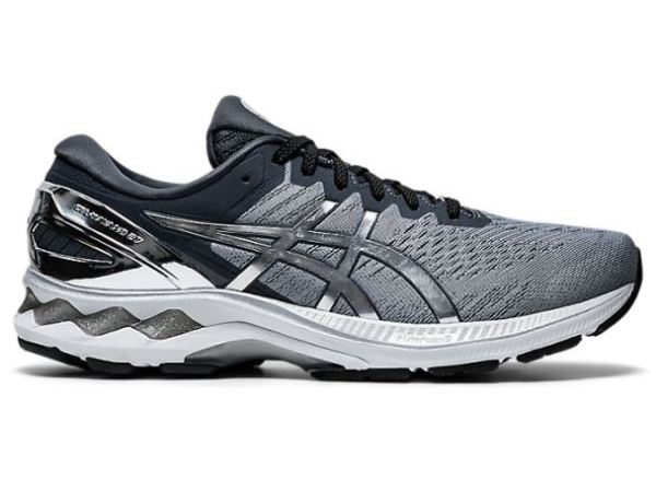 ASICS SHOES | GEL-KAYANO 27 PLATINUM - Sheet Rock/Pure Silver