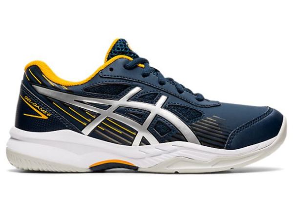 ASICS SHOES | GEL-GAME 8 GS - French Blue/Pure Silver