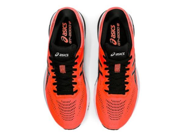 ASICS SHOES | GT-2000 8 - Sunrise Red/Black