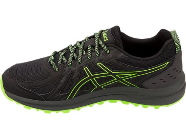 ASICS SHOES | Frequent Trail - Black/Green Gecko