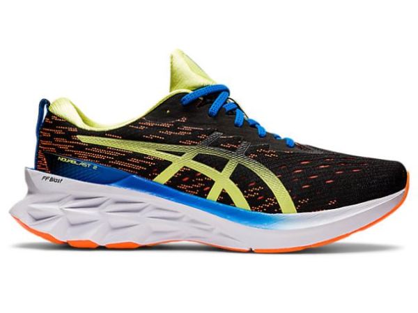 ASICS SHOES | NOVABLAST 2 - Black/Shocking Orange