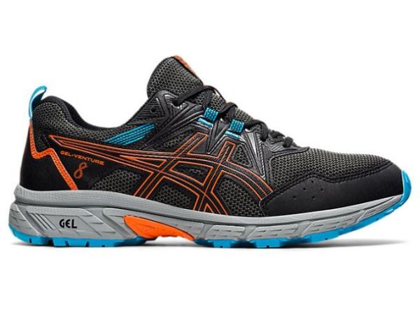 ASICS SHOES | GEL-VENTURE 8 - Black/Marigold Orange