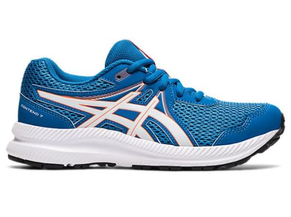 ASICS SHOES | CONTEND 7 GS - Reborn Blue/White