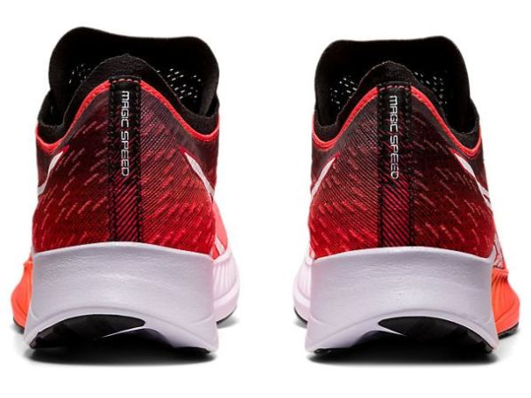 ASICS SHOES | MAGIC SPEED - Sunrise Red/White