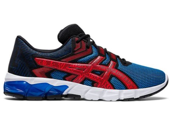 ASICS SHOES | GEL-QUANTUM 90 2 - Electric Blue/Fiery Red