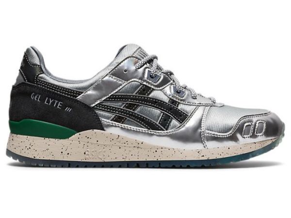ASICS SHOES | sneakerLAH x GEL-LYTE III OG - Piedmont Grey/Shamrock Greem