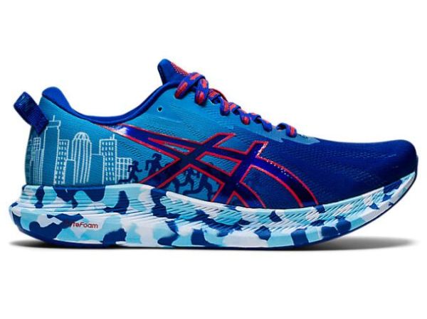 ASICS SHOES | NOOSA TRI 13 BOSTON - ASICS SHOES | Blue/Red Alert