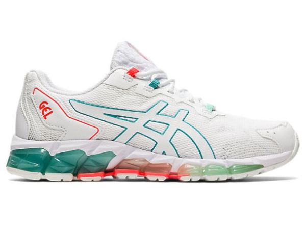 ASICS SHOES | GEL-QUANTUM 360 6 - White/Techno Cyan