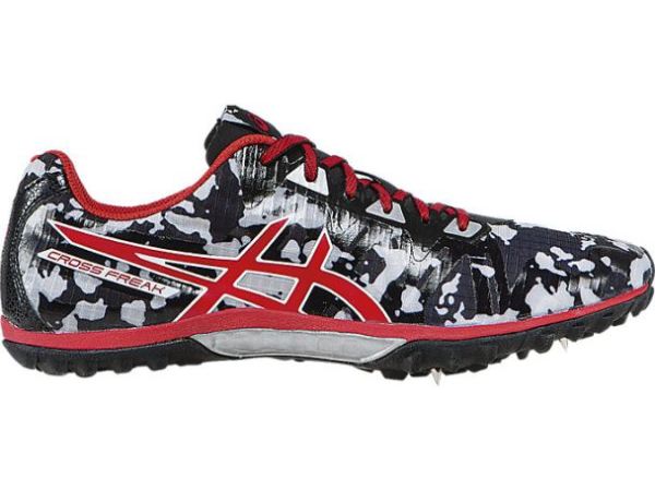 ASICS SHOES | Cross Freak 2 - Black/Fiery Red/Grey