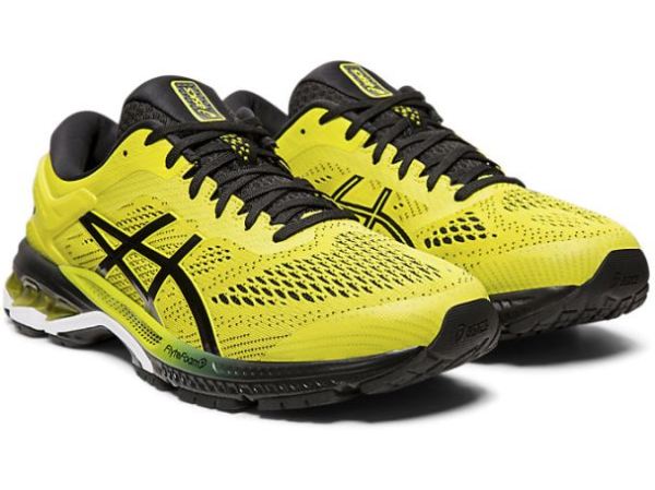 ASICS SHOES | GEL-KAYANO 26 - Sour Yuzu/Black
