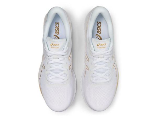 ASICS SHOES | GLIDERIDE - White/Pure Gold