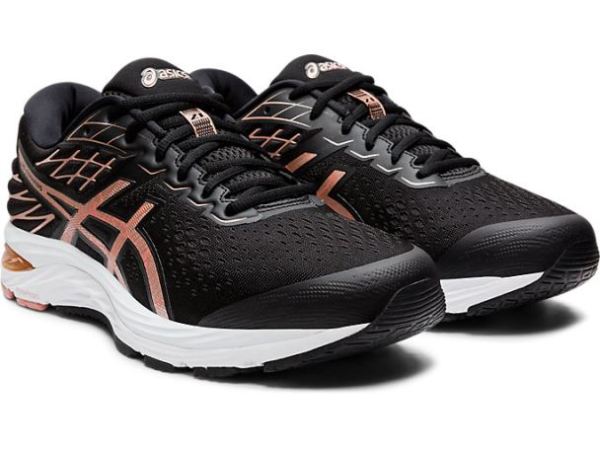 ASICS SHOES | GEL-CUMULUS 21 - Black/Rose Gold