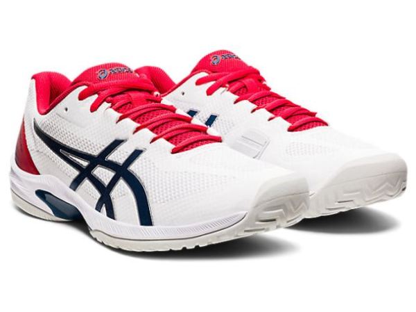 ASICS SHOES | Court Speed FF - White/Mako Blue