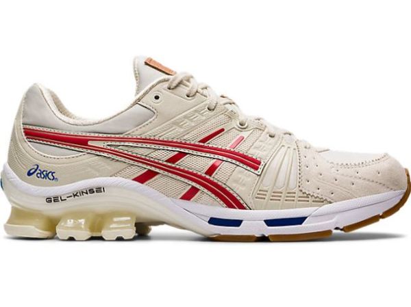 ASICS SHOES | GEL-KINSEI OG RETRO TOKYO - Birch/Classic Red