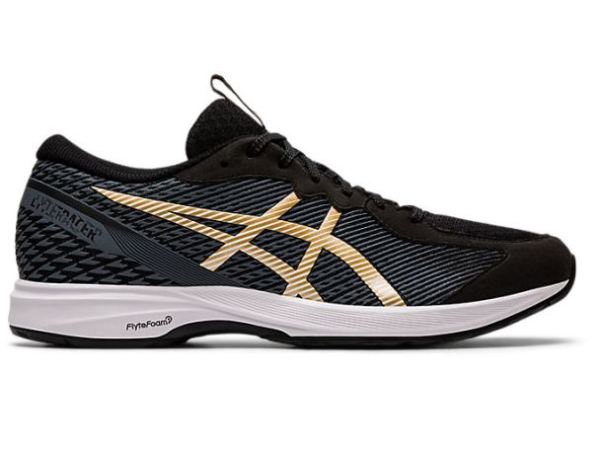 ASICS SHOES | LYTERACER 2 - Black/Pure Gold