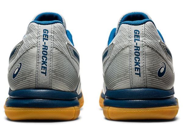 ASICS SHOES | GEL-ROCKET 9 - Glacier Grey/Mako Blue