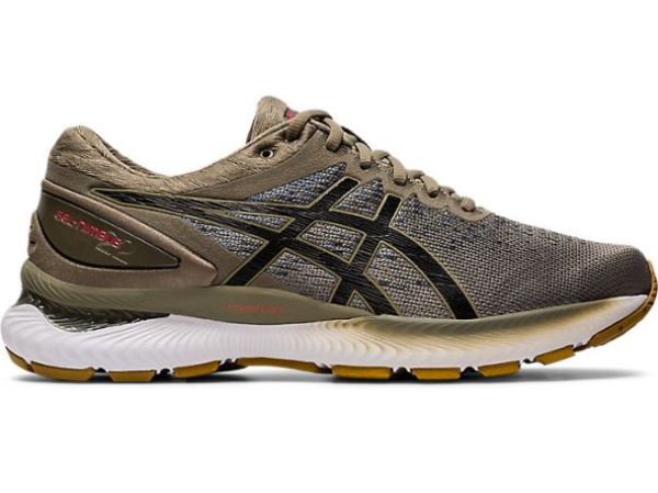 ASICS SHOES | GEL-NIMBUS 22 Knit - Mink/Black