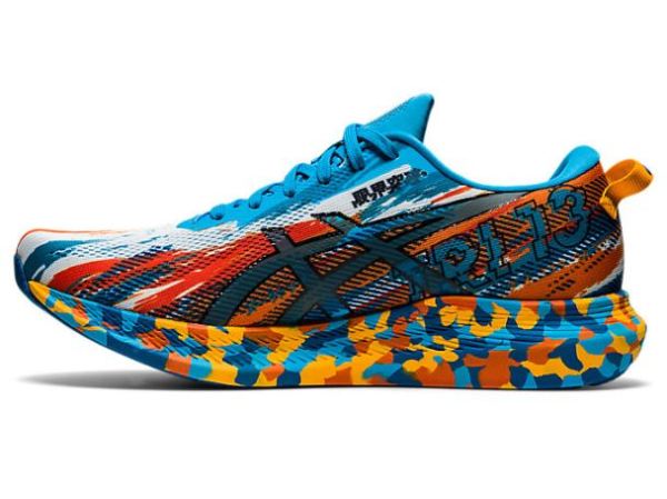 ASICS SHOES | NOOSA TRI 13 - Digital Aqua/Marigold Orange