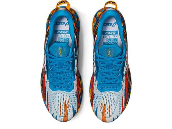 ASICS SHOES | NOOSA TRI 13 - Digital Aqua/Marigold Orange