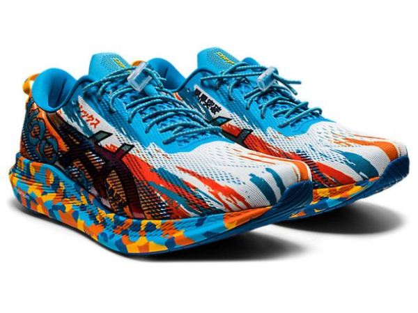 ASICS SHOES | NOOSA TRI 13 - Digital Aqua/Marigold Orange