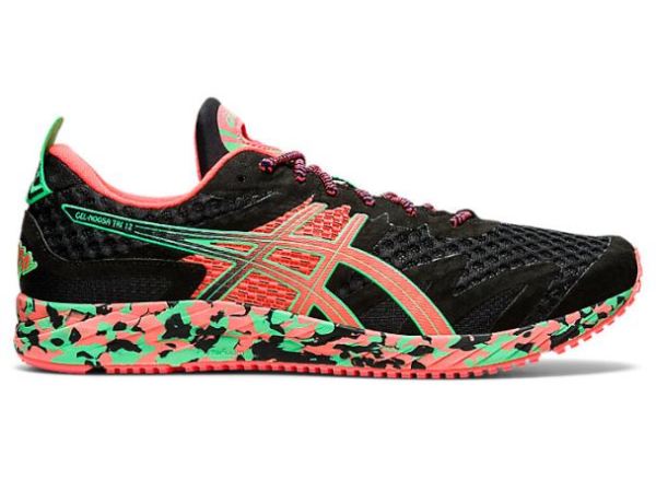 ASICS SHOES | GEL-NOOSA TRI 12 - Black/Flash Coral