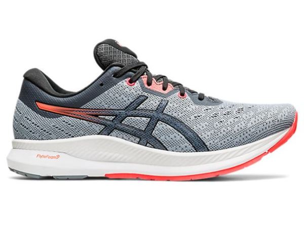 ASICS SHOES | EvoRide - Sheet Rock/Flash Coral