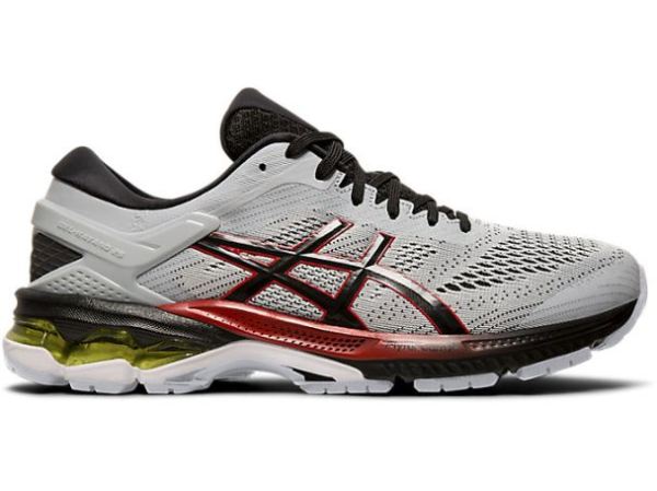 ASICS SHOES | GEL-KAYANO 26 - Piedmont Grey/ Black