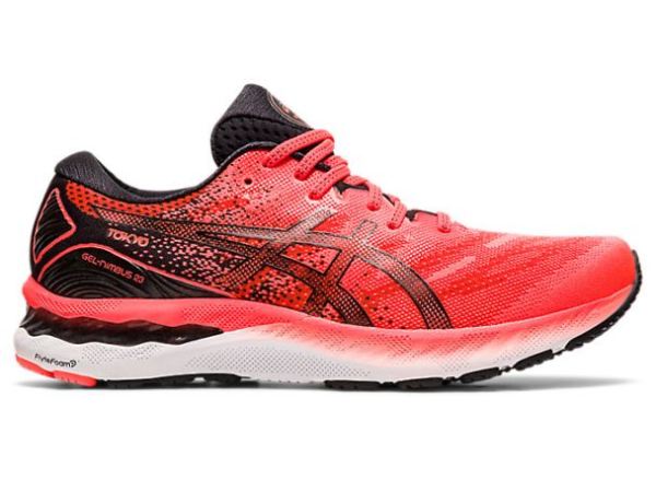 ASICS SHOES | GEL-NIMBUS 23 TOKYO - Sunrise Red/Black