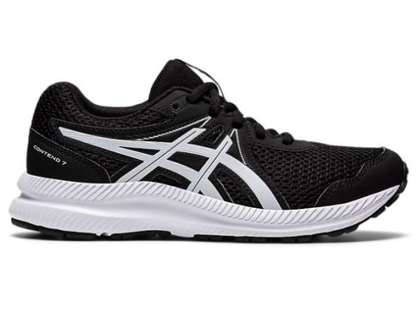 ASICS SHOES | CONTEND 7 GS - Black/White