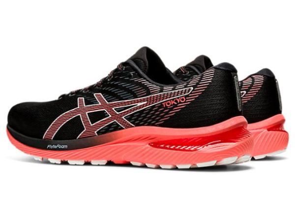 ASICS SHOES | GEL-CUMULUS 22 TOKYO - Black/Sunrise Red