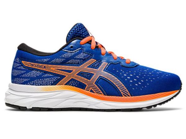 ASICS SHOES | GEL-Excite 7 GS Wide - ASICS SHOES | Blue/Shocking Orange