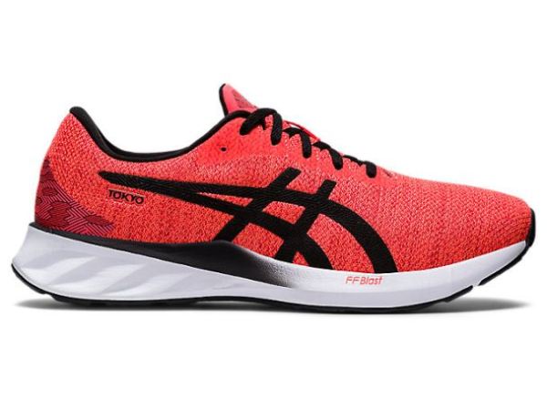 ASICS SHOES | ROADBLAST - Sunrise Red/White