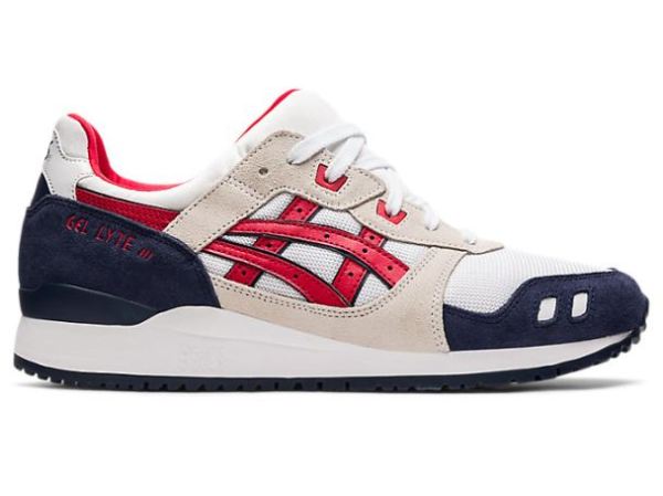 ASICS SHOES | GEL-LYTE III OG - White/Classic Red